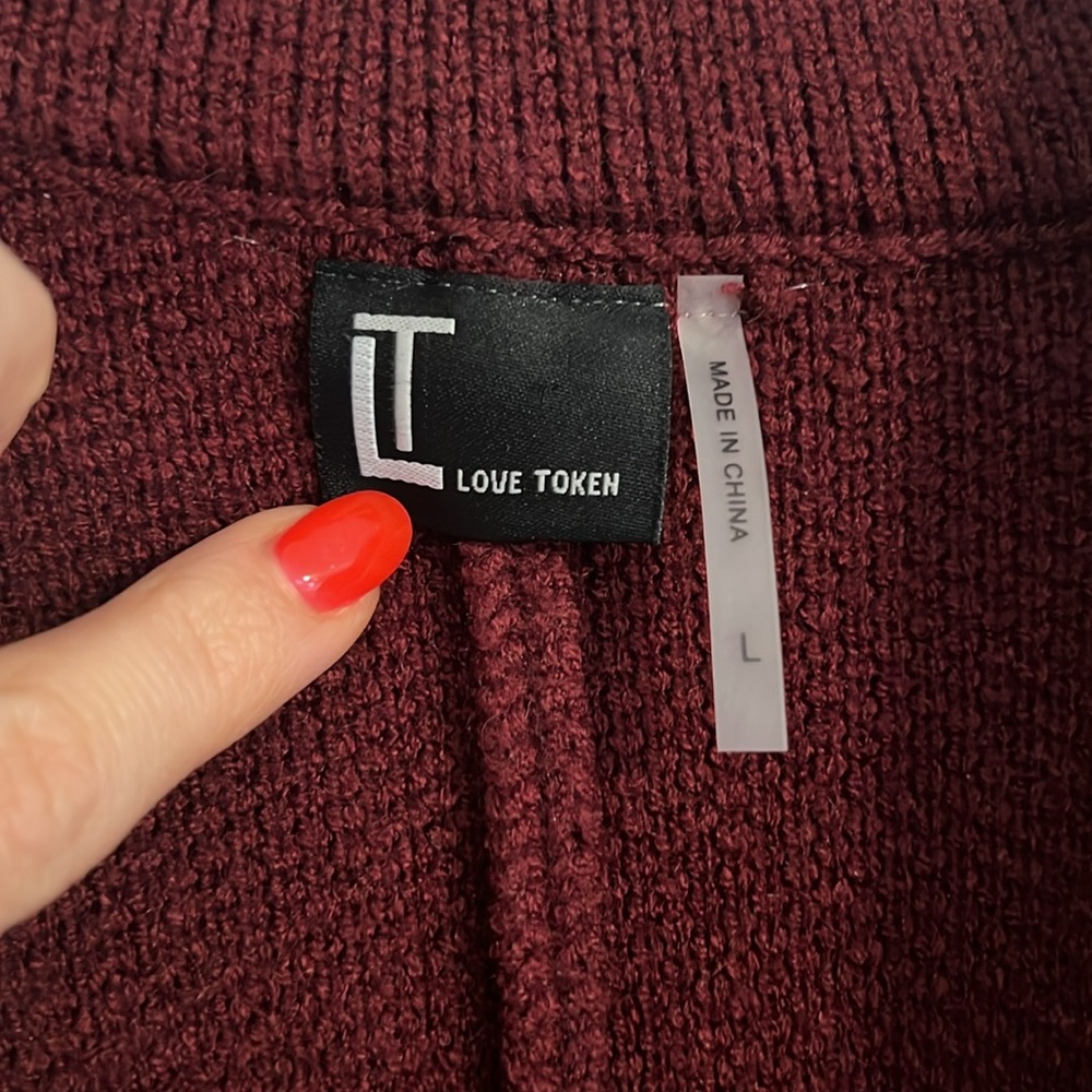 Love Token, Long Knitted Jacket - image 7